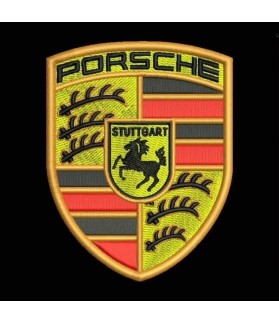 Embroidered Patch PORSCHE