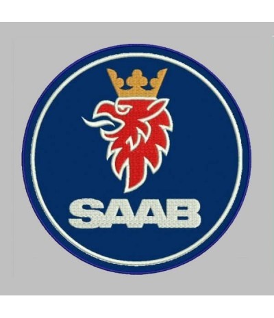 Embroidered Patch RALLY SAAB