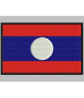 Embroidered patch LAPONIA FLAG