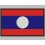 Embroidered patch LAOS FLAG