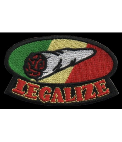 Embroidered patch LEGALIZE MARIA