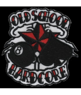 Embroidered patch V-TWIN RIDER OLD SCHOOL