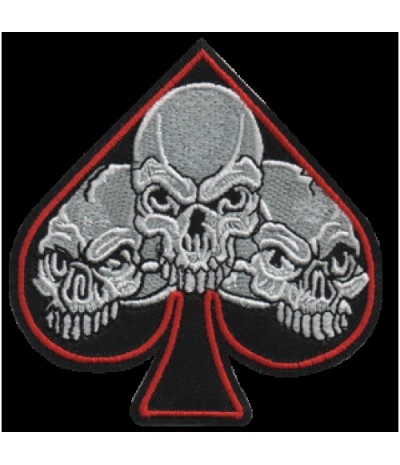 Embroidered patch CUSTOM SKULL PICAS