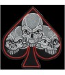 Embroidered patch CUSTOM SKULL PICAS