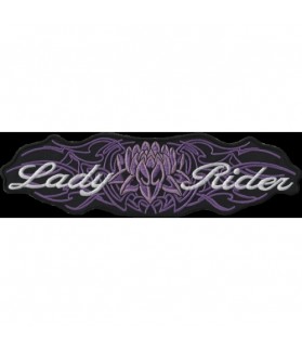 Embroidered patch CUSTOM LADY RIDER