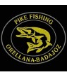 Embroidered Patch PIKE FISHING CUSTOMIZABLE