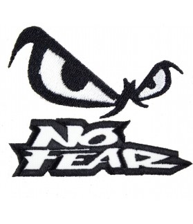 Embroidered Patch NO FEAR X 2