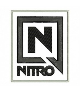 Embroidered Patch NITRO