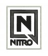 Embroidered Patch NITRO