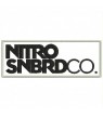 Embroidered Patch NITRO SNOWBOARD