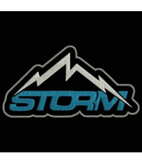 Embroidered Patch STORM 