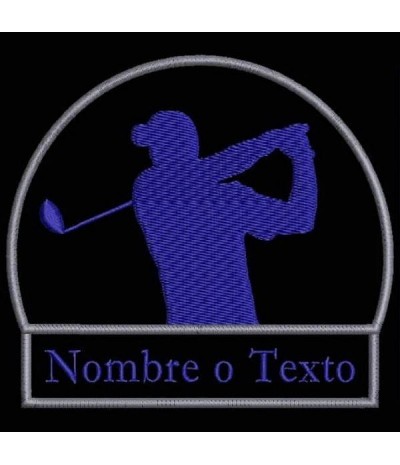 Embroidered Patch GOLF CUSTOMIZABLE