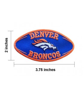 Embroidered Patch DENVER BRONCOS 