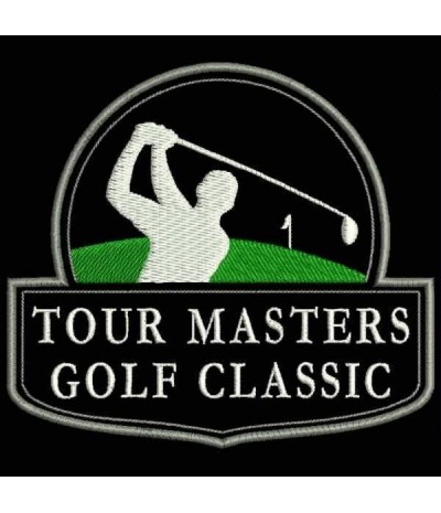 Embroidered Patch GOLF MASTERS