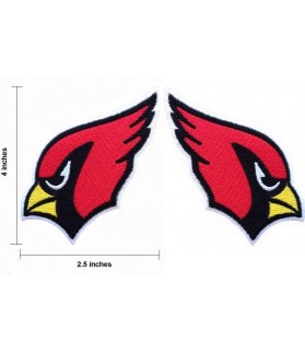 Embroidered Patch NFL ARIZONA CARDINALS PACK X2