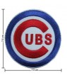 Embroidered Patch CHICAGO CUBS