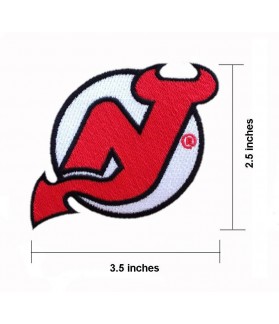 Embroidered Patch NEW JERSEY DEVILS