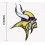 Embroidered Patch MINNESOTA VIKINGS