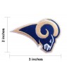 Embroidered Patch St. LOUIS RAMS