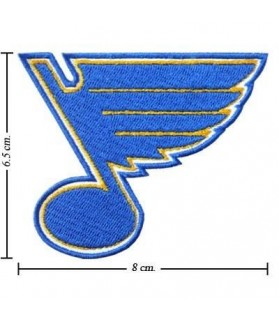 Embroidered Patch St. Louis Blues