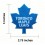 Embroidered Patch Toronto Maple Leafs Blue Logo 