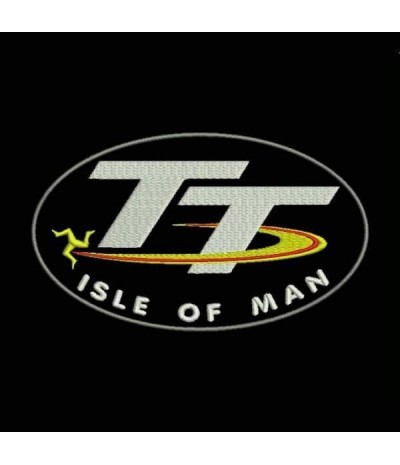 Embroidered Patch ISLE OF MAN TT
