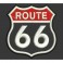 Embroidered patch ROUTE 66 CLASSIC