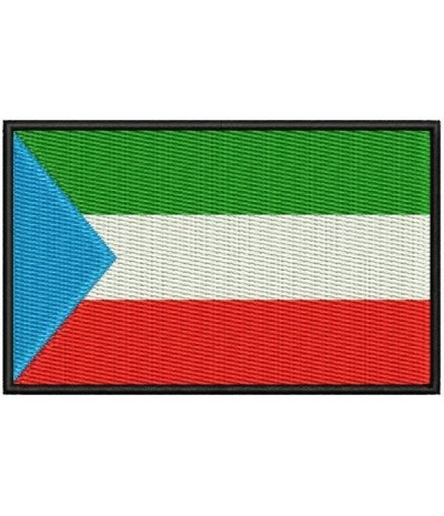 Embroidered patch GUINEA ECUATORIAL FLAG