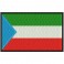 Embroidered patch GUINEA ECUATORIAL FLAG