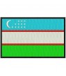 Embroidered patch UZBEKISTAN FLAG
