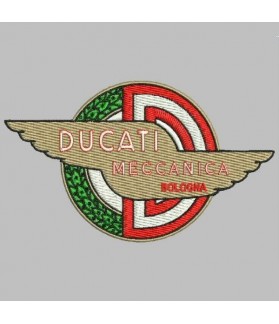 Embroidered patch DUCATI MECANICA