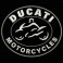 Embroidered patch DUCATI MOTORCYCLES