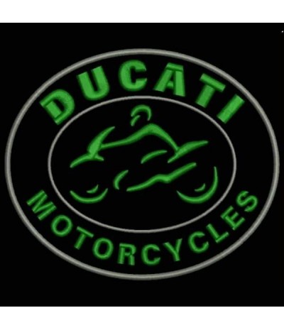 Embroidered patch DUCATI MOTORCYCLES