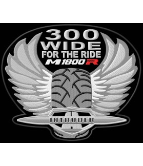 Embroidered patch SUZUKI INTRUDER