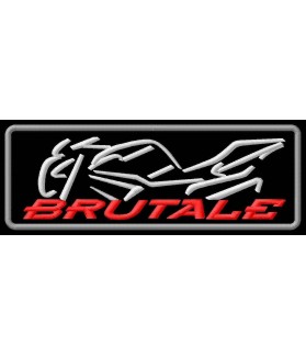 Iron on patch MV AUGUSTA BRUTALE