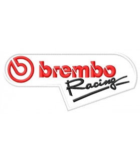Embroidered patch BREMBO