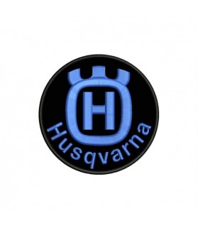 Embroidered patch HUSQVARNA