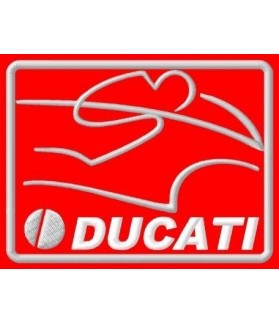 Gestickter Patch Motorcycle DUCATI