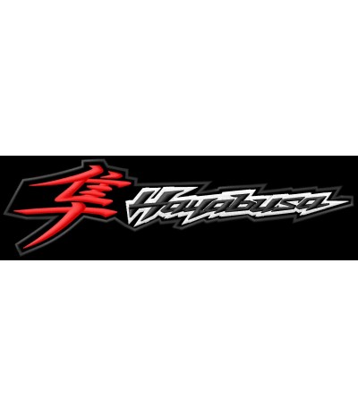Embroidered patch Motorcycle SUZUKI HAYABUSA XXL