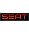 Embroidered patch SEAT