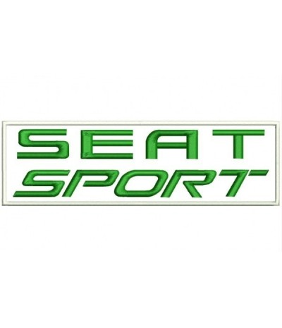 Embroidered patch SEAT SPORT
