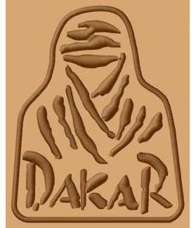 Remendo bordado DAKAR