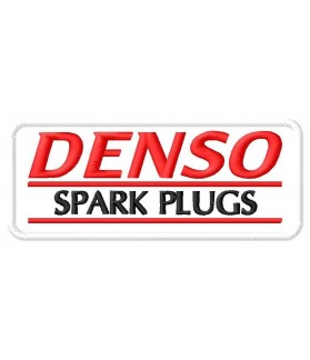 Gestickter patch DENSO SPARK PLUGS