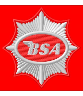 Toppa ricamata BSA MOTORCYCLES