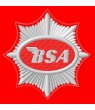 Embroidered patch BSA MOTORCYCLES