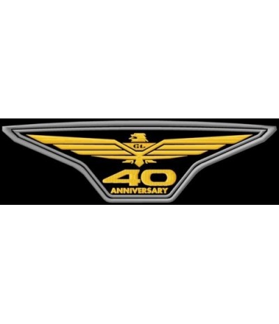 Remendo bordado HONDA GOLD WING 40Th