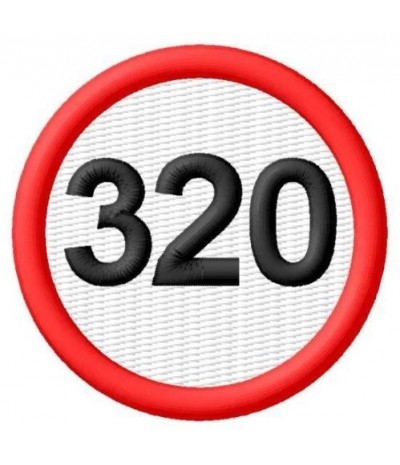 Remendo bordado SPEED LIMIT