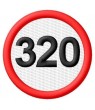 Remendo bordado SPEED LIMIT