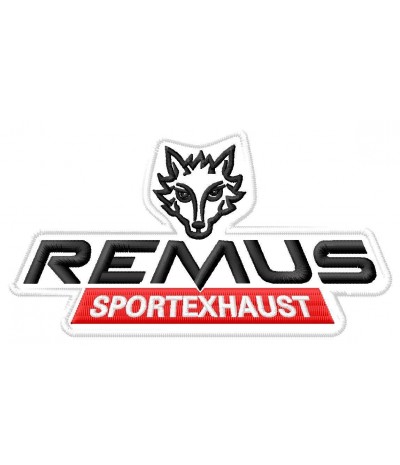 Parche bordado REMUX