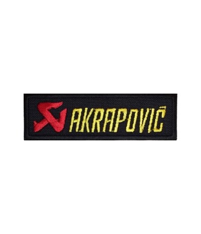 Patch ricamata AKRAPOVIC